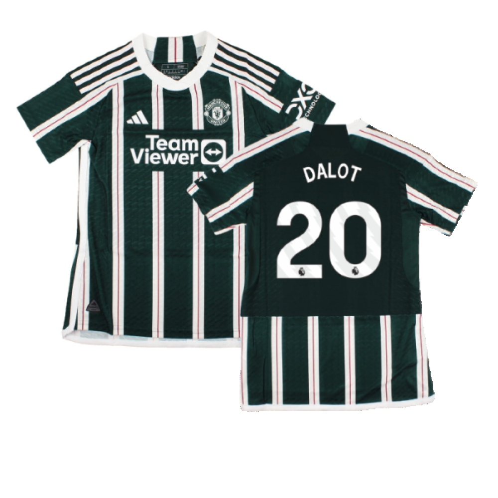 2023-2024 Man Utd Authentic Away Shirt (Ladies) (Dalot 20)
