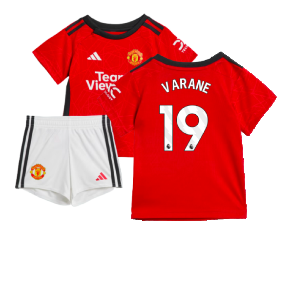 2023-2024 Man Utd Home Baby Kit (Varane 19)