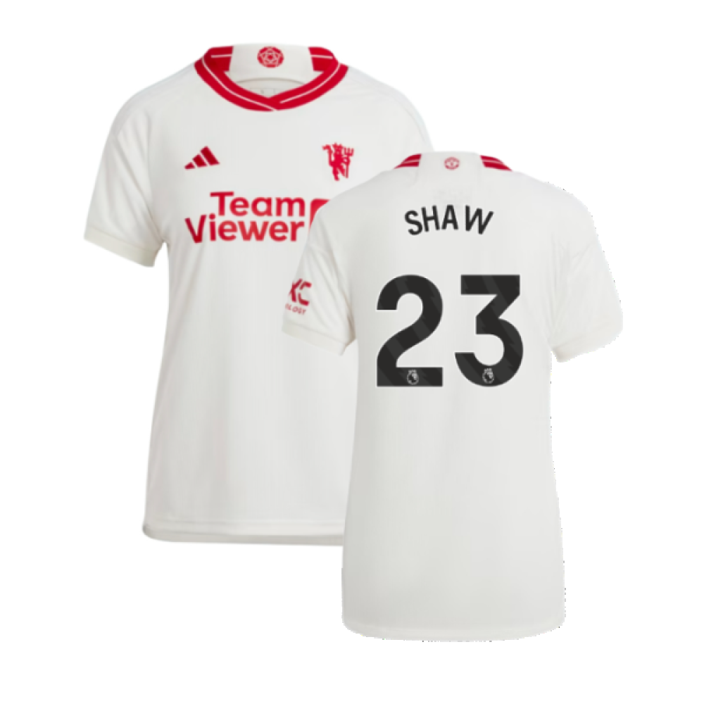 2023-2024 Man Utd Third Shirt (Ladies) (Shaw 23)
