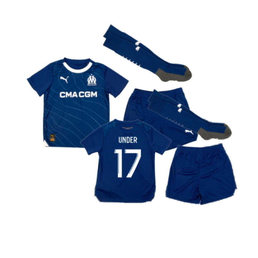 2023-2024 Marseille Away Mini Kit (Under 17)