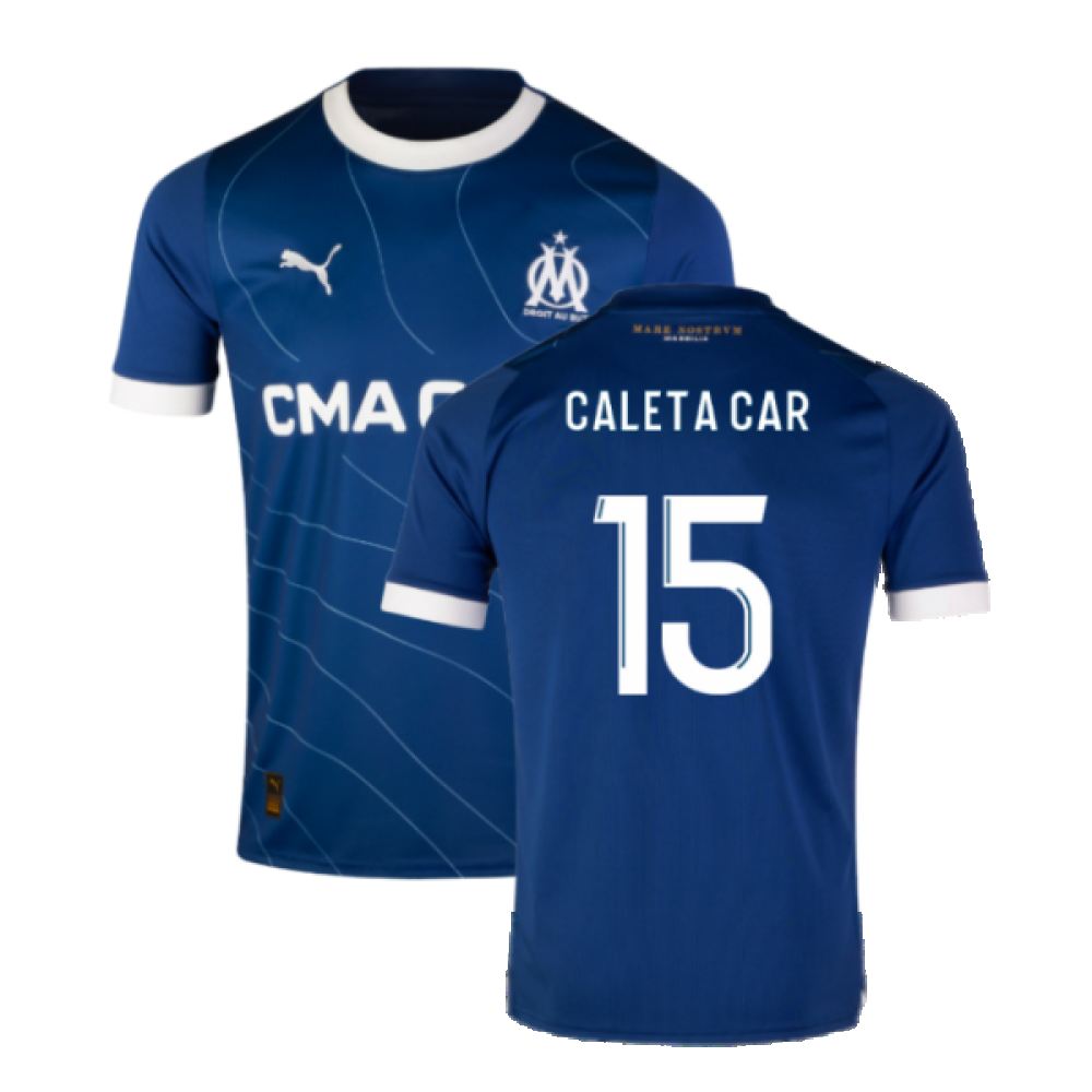 2023-2024 Marseille Away Shirt (Kids) (Caleta Car 15)