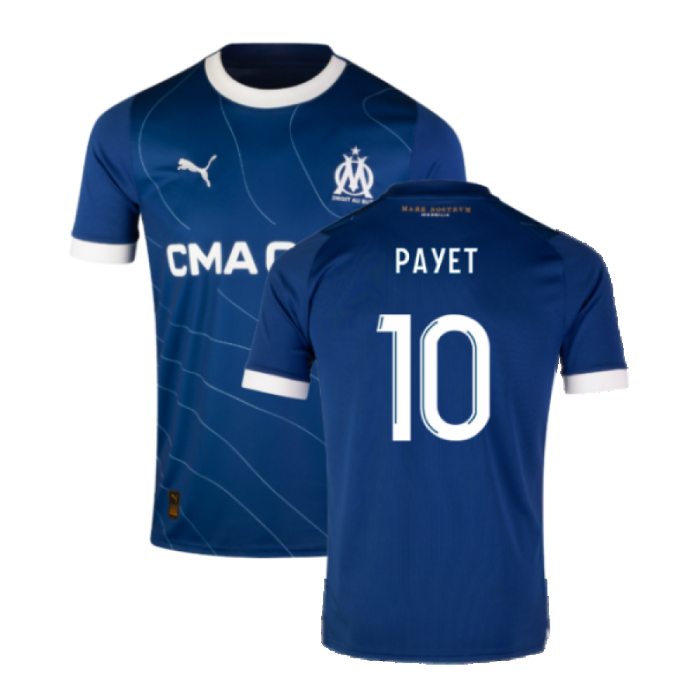 2023-2024 Marseille Away Shirt (Kids) (Payet 10)