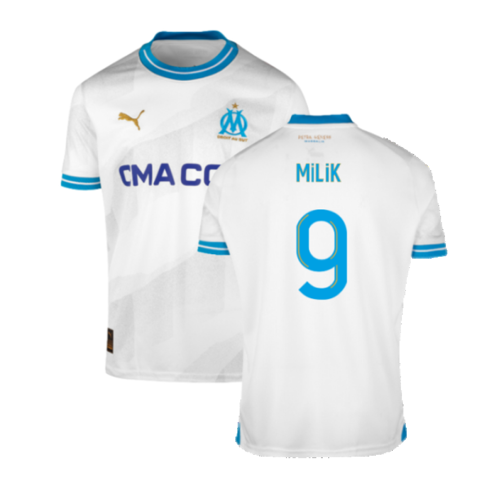 2023-2024 Marseille Home Shirt (Milik 9)