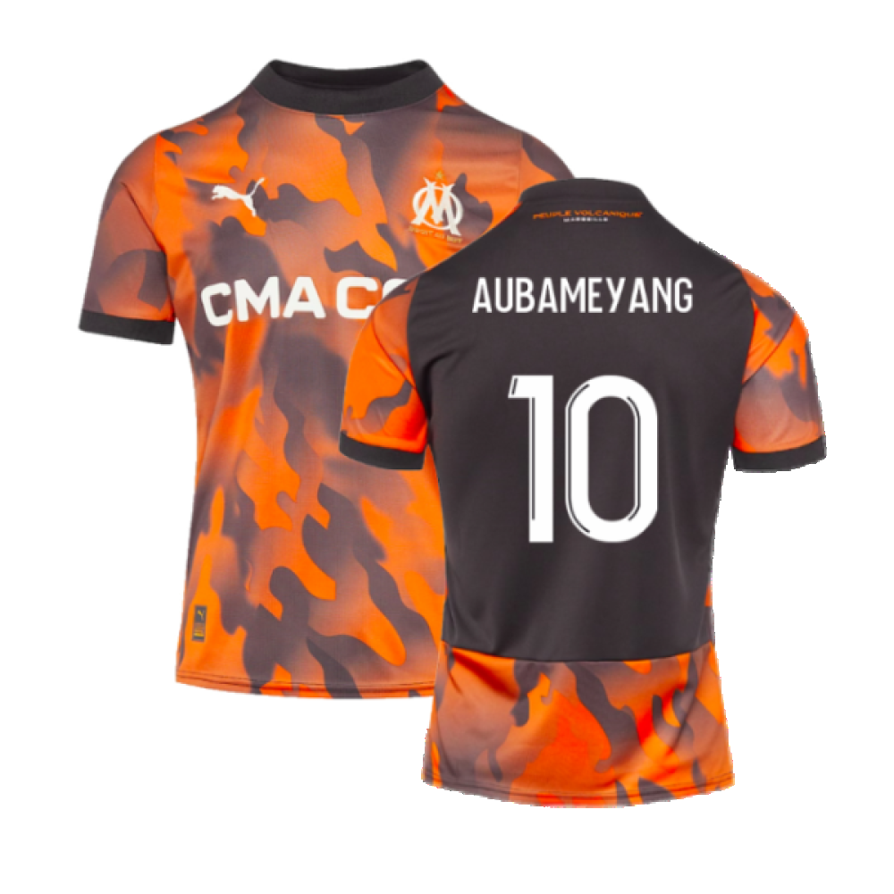 2023-2024 Marseille Third Shirt (Aubameyang 10)