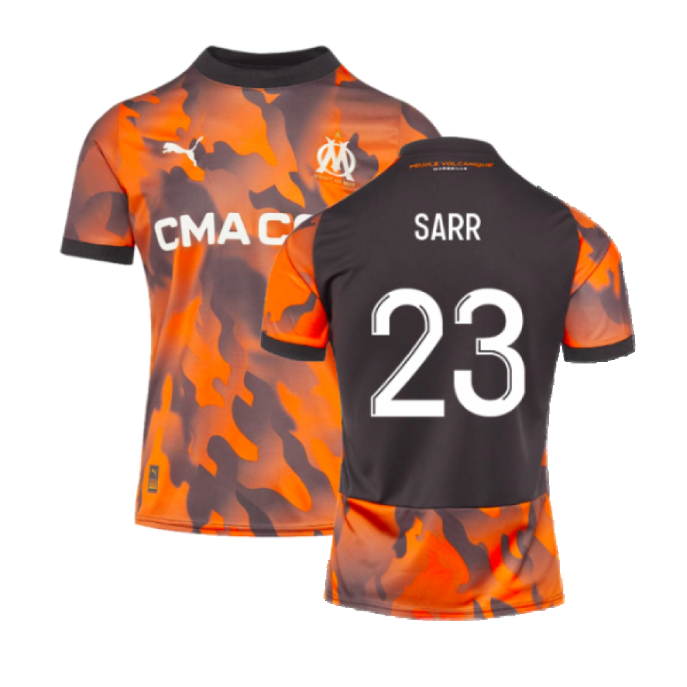 2023-2024 Marseille Third Shirt (Sarr 23)