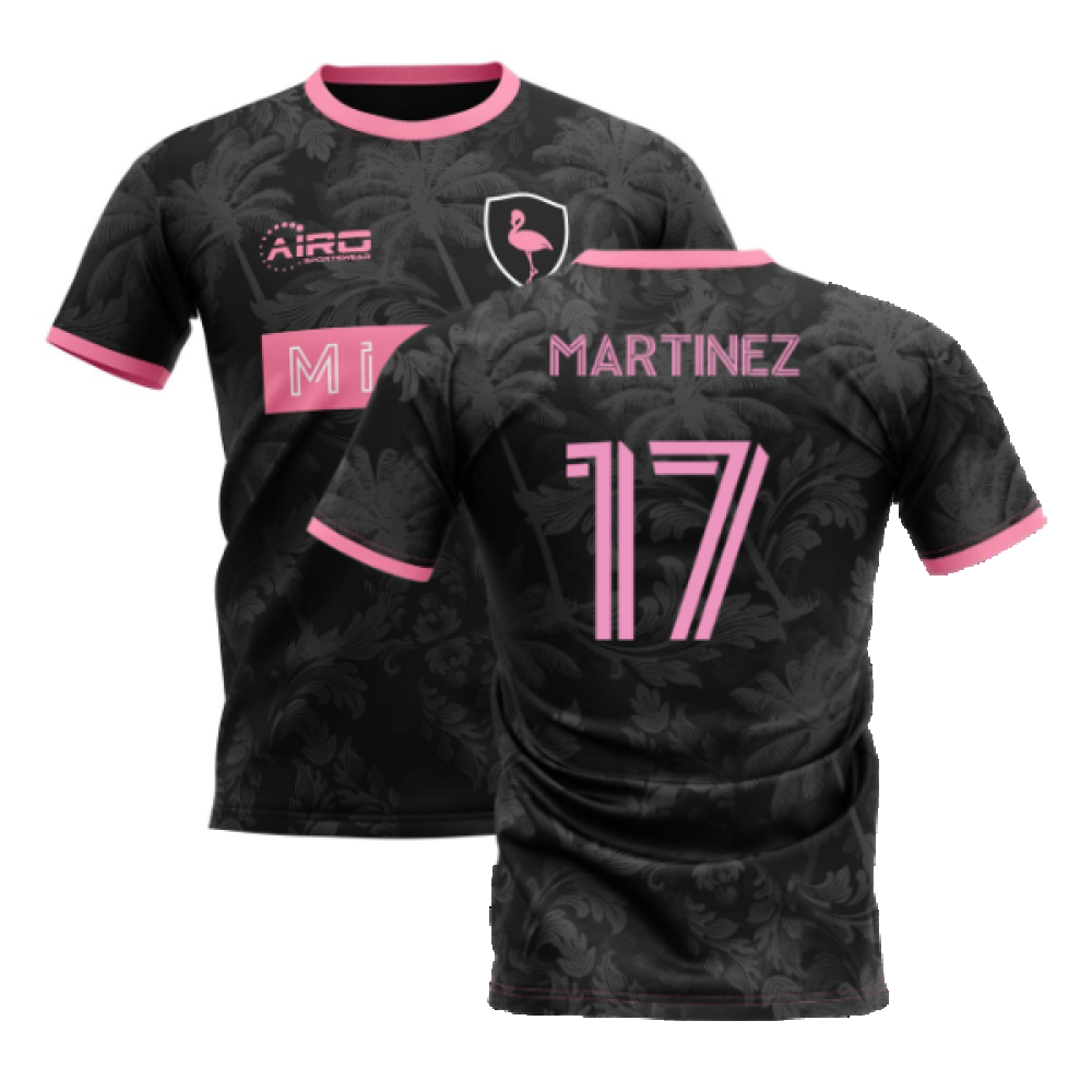 2024-2025 Miami Home Concept Football Shirt (Martinez 17)