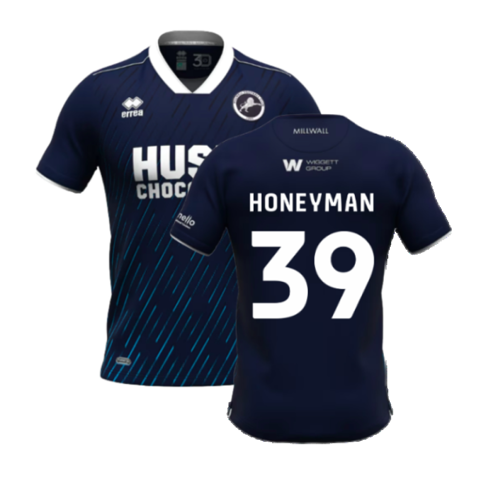 2023-2024 Millwall Home Shirt (Honeyman 39)