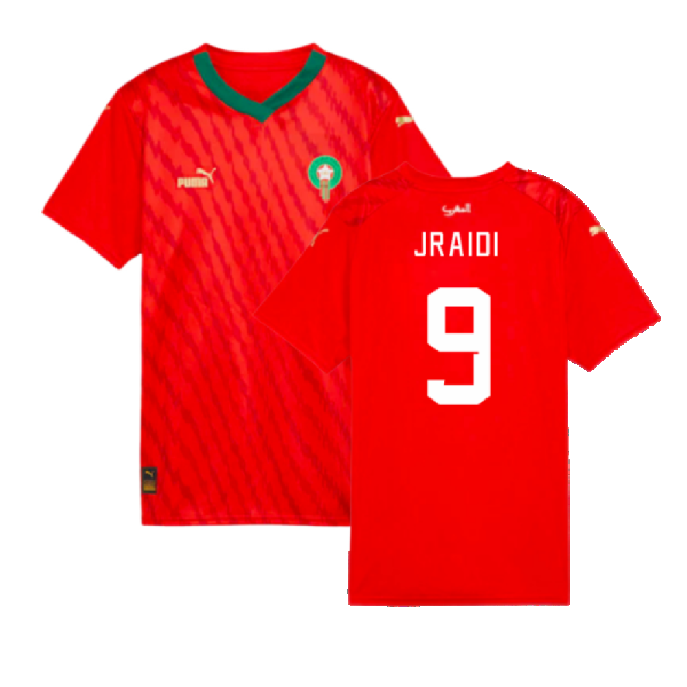 2023-2024 Morocco WWC Home Shirt (Ladies) (Jraidi 9)