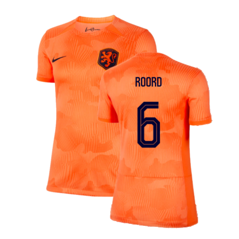 2023-2024 Netherlands WWC Home Shirt (Ladies) (Roord 6)