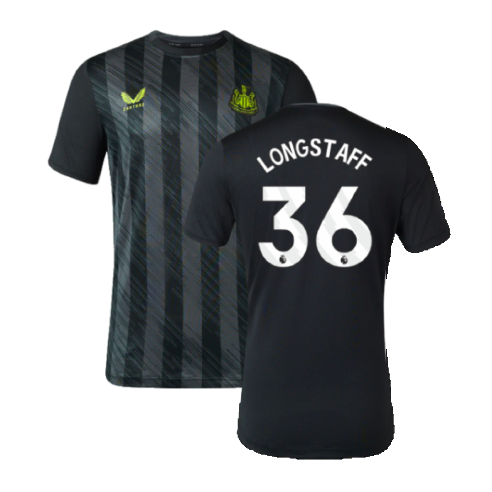 2023-2024 Newcastle Coaches Training Tee (Black) (Longstaff 36)