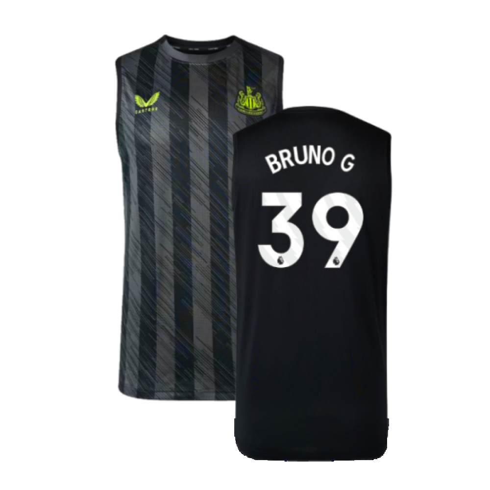 2023-2024 Newcastle Coaches Training Vest (Black) (Bruno G 39)