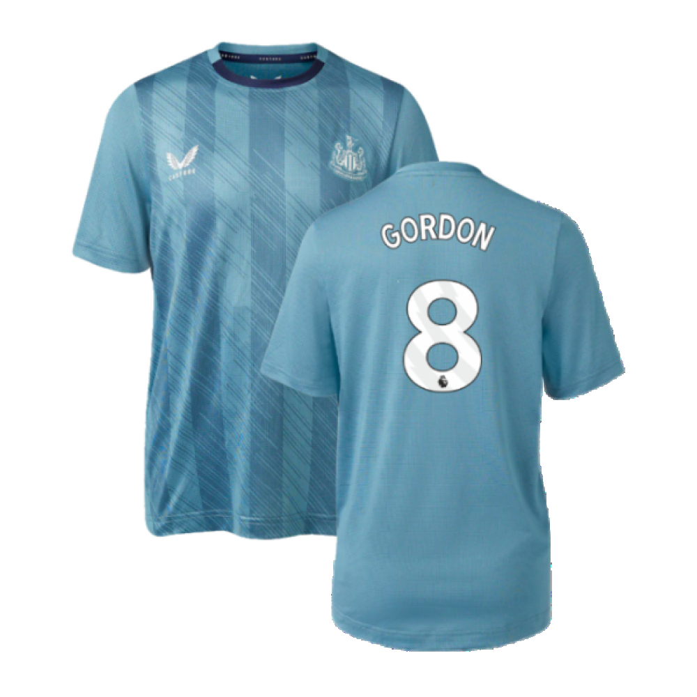 2023-2024 Newcastle Players Training Tee (Bluestone) - Kids (Gordon 10)