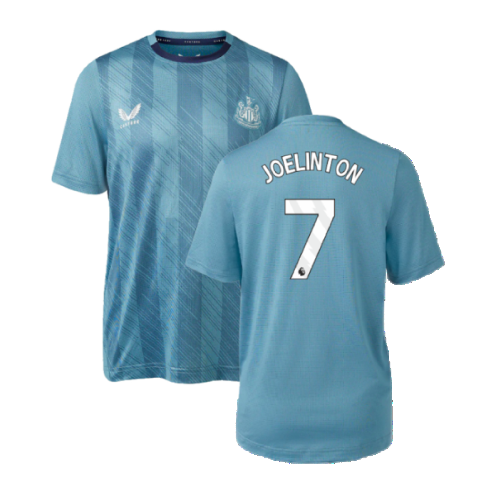 2023-2024 Newcastle Players Training Tee (Bluestone) - Kids (Joelinton 7)