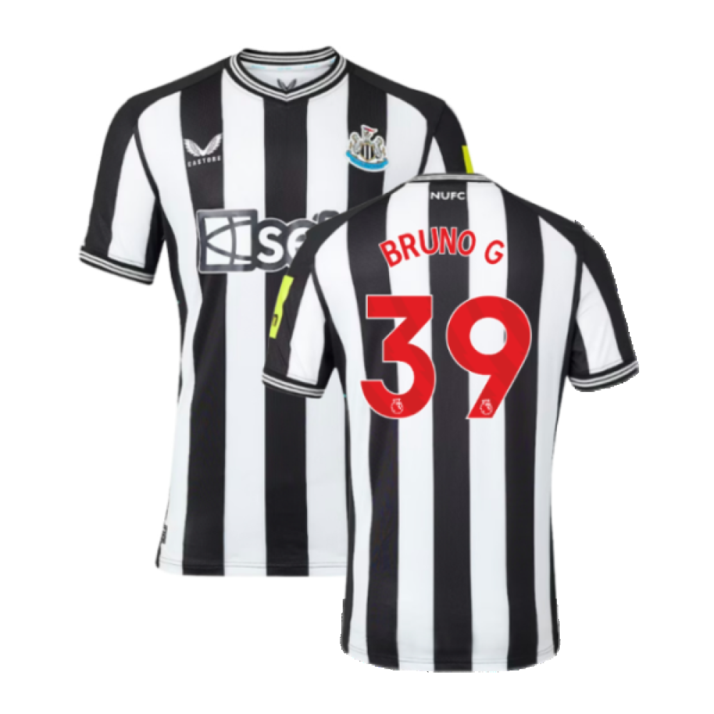 2023-2024 Newcastle United Authentic Pro Home Shirt (Bruno G 39)