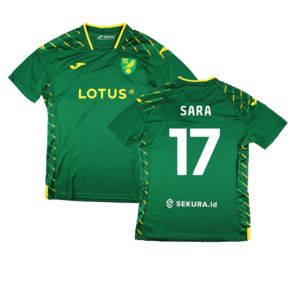 2023-2024 Norwich City Away Shirt (Sara 17)