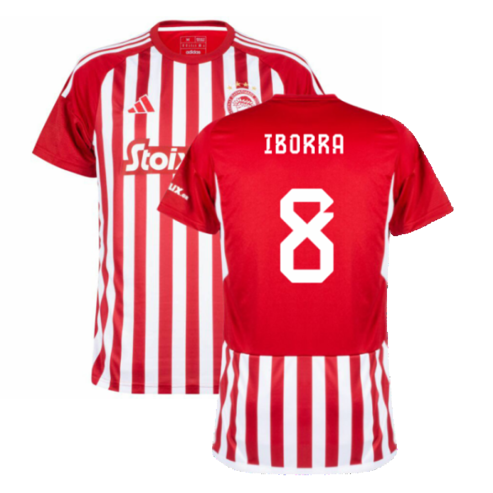 2023-2024 Olympiakos Home Shirt (Iborra 8)