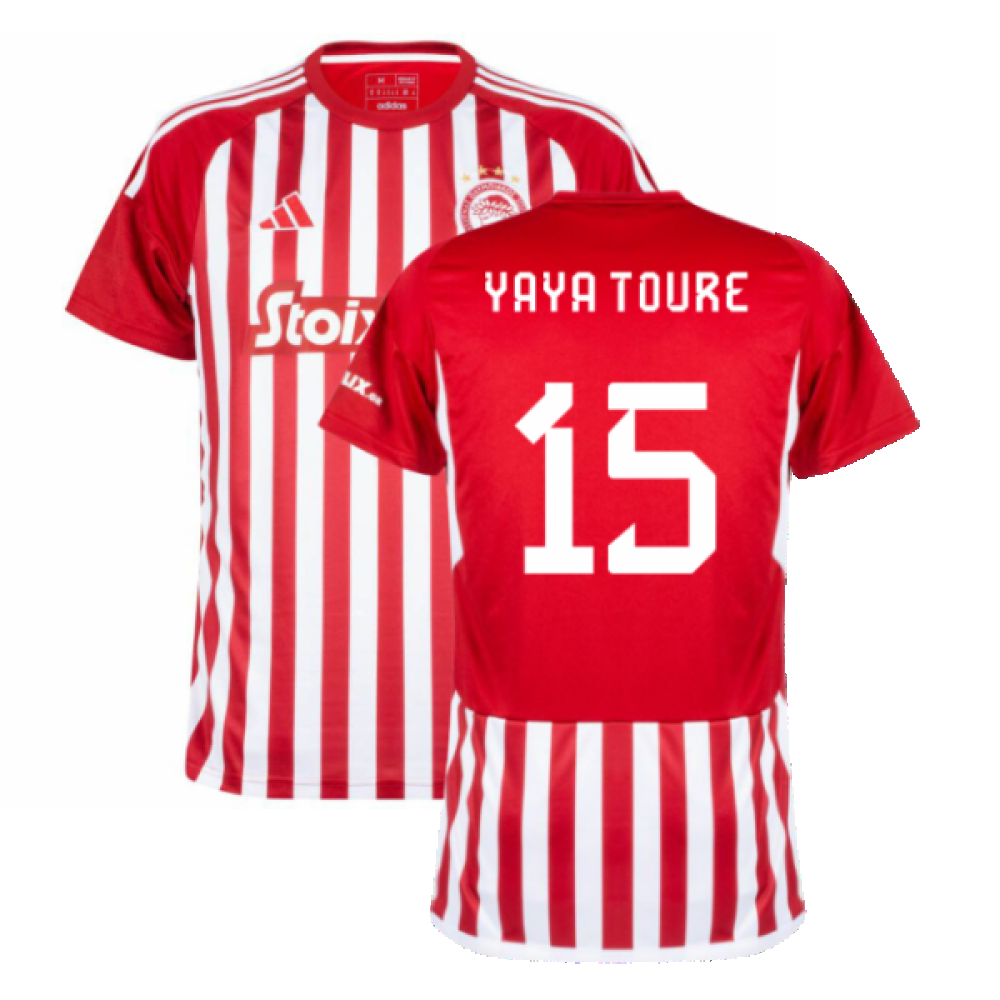 2023-2024 Olympiakos Home Shirt (Yaya Toure 15)