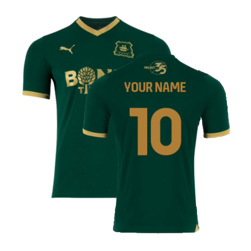 2023-2024 Plymouth Argyle Home Shirt (Your Name)