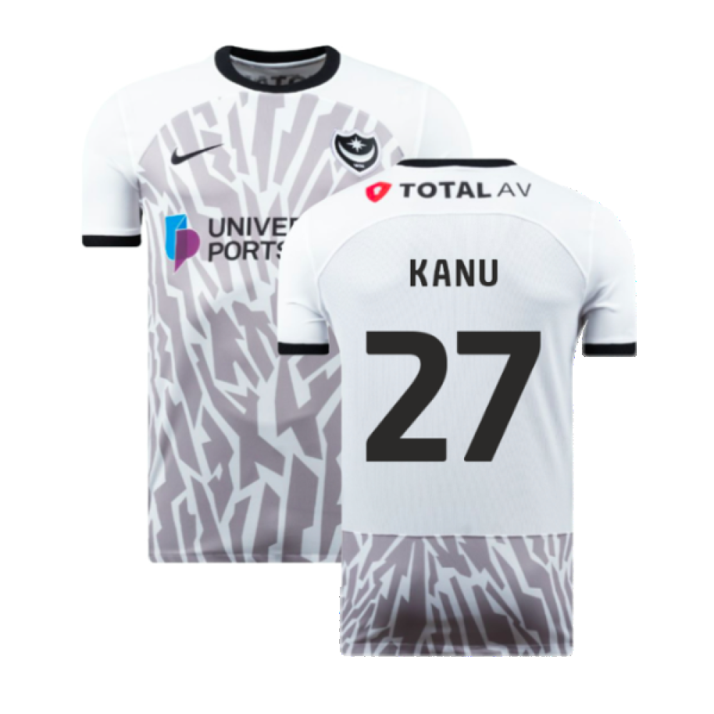 2023-2024 Portsmouth Away Shirt (Kanu 27)