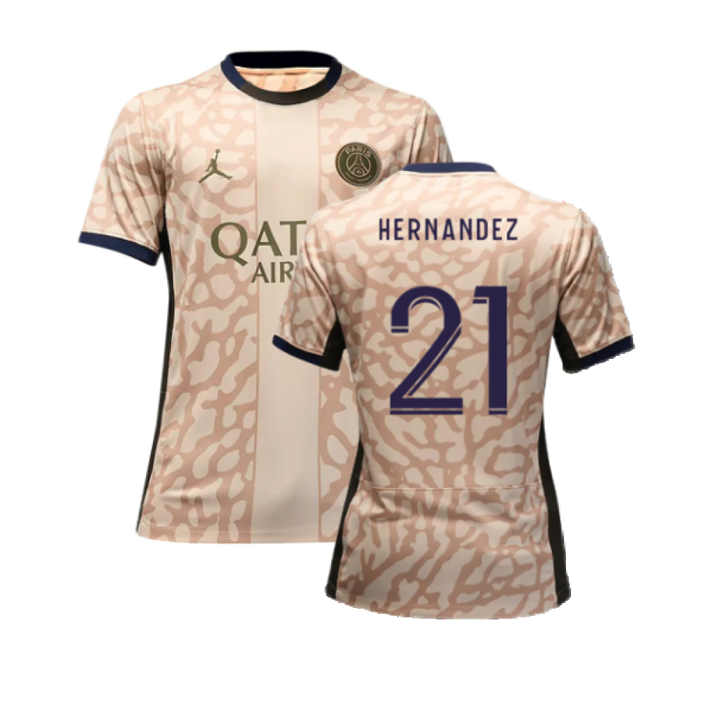 2023-2024 PSG 4th Shirt (Hernandez 21)