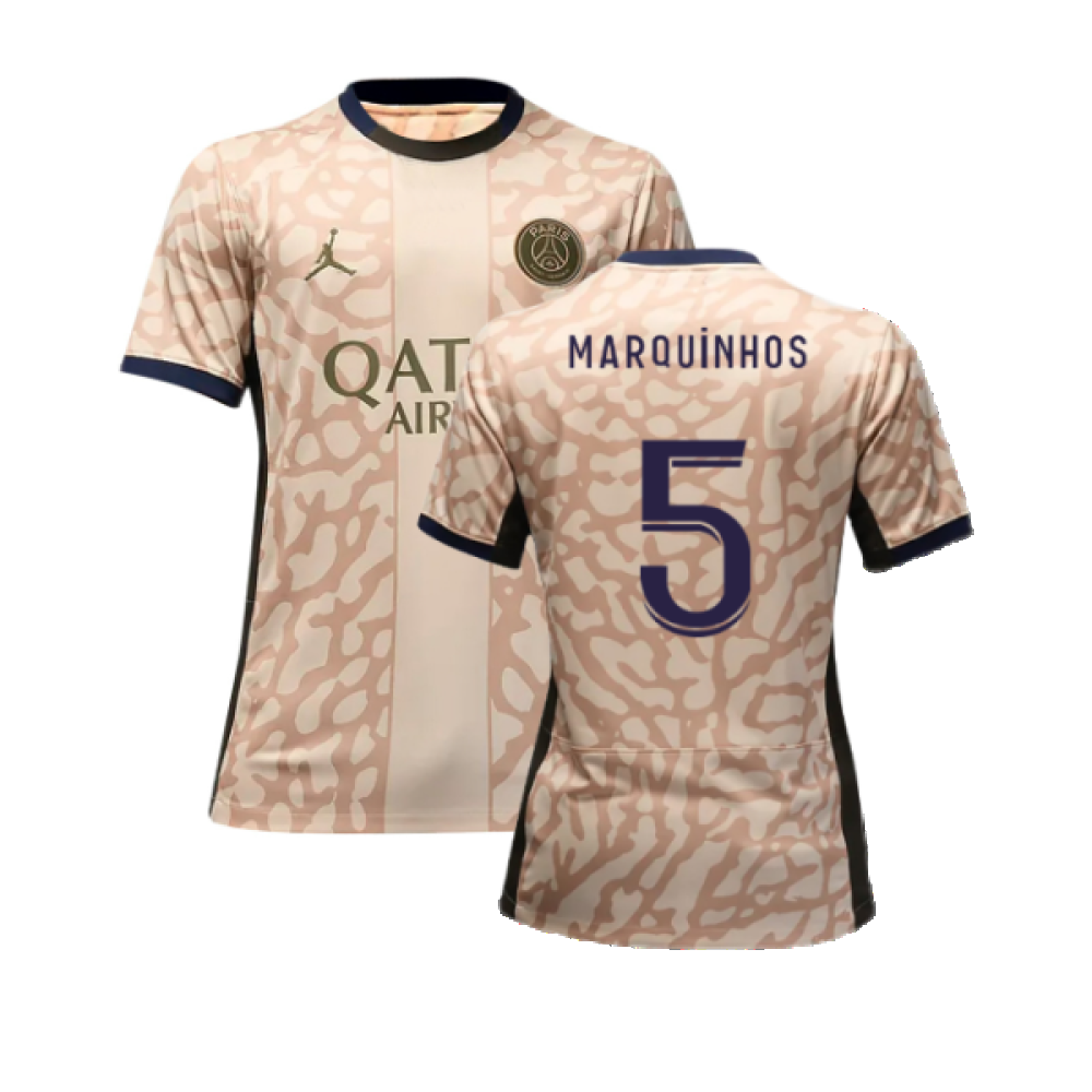 2023-2024 PSG 4th Shirt (Marquinhos 5)