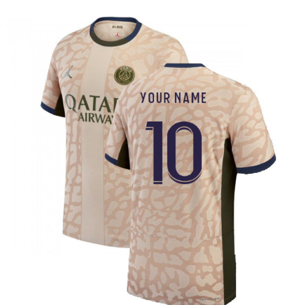 2023-2024 PSG Fourth Vapor Football Shirt (Your Name)