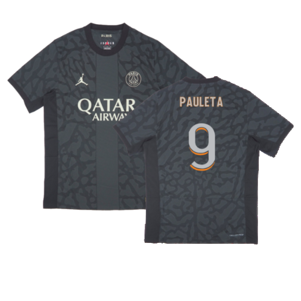 2023-2024 PSG Third Authentic Players Shirt (Pauleta 9)