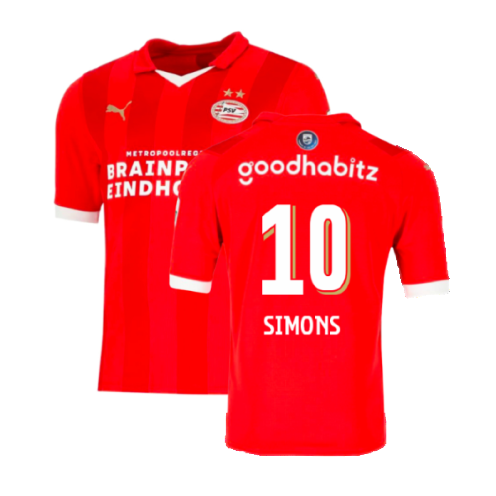 2023-2024 PSV Eindhoven Home Shirt (Simons 10)