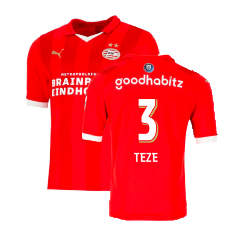 2023-2024 PSV Eindhoven Home Shirt (Teze 3)