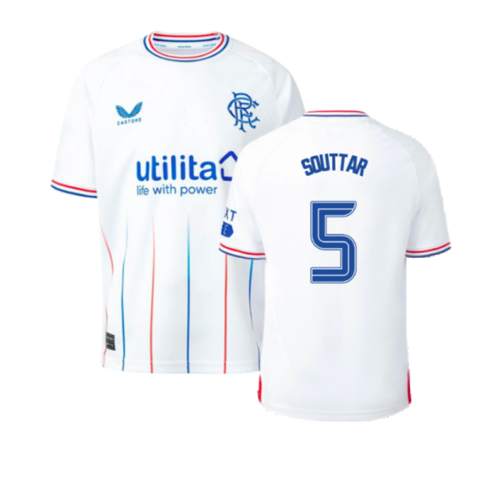 2023-2024 Rangers Away Shirt (Kids) (Souttar 5)