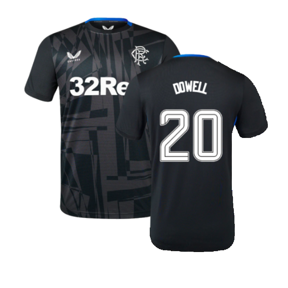 2023-2024 Rangers Coaches Training Tee (Ebony) (Dowell 20)