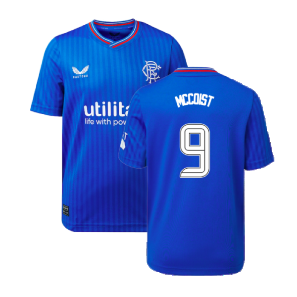 2023-2024 Rangers Home Shirt (Kids) (McCoist 9)