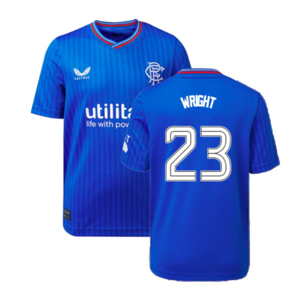 2023-2024 Rangers Home Shirt (Kids) (Wright 23)