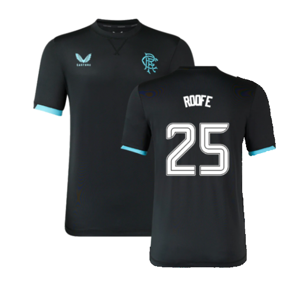 2023-2024 Rangers Players Travel SS Tee (Black) (Roofe 25)