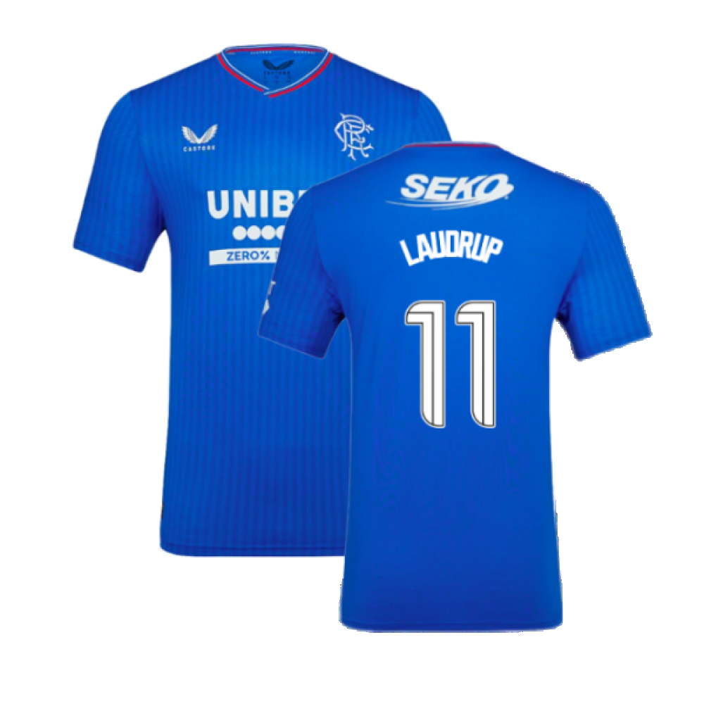 2023-2024 Rangers Pro Authentic Home Shirt (Laudrup 11)