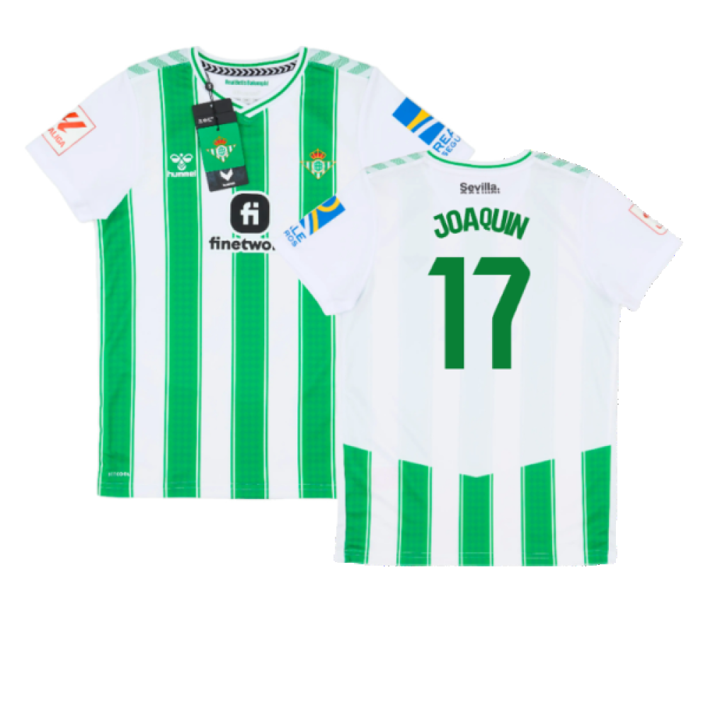 2023-2024 Real Betis Home Shirt (Kids) (JOAQUIN 17)