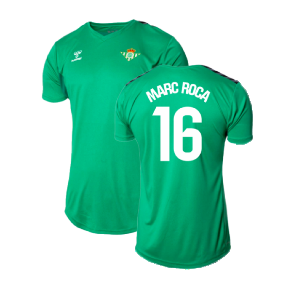 2023-2024 Real Betis Training Shirt (Green) (MARC ROCA 16)