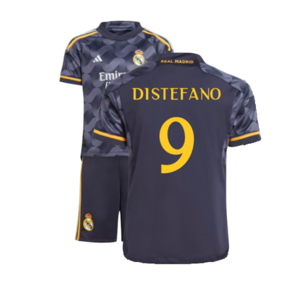 2023-2024 Real Madrid Away Mini Kit (Di Stefano 9)