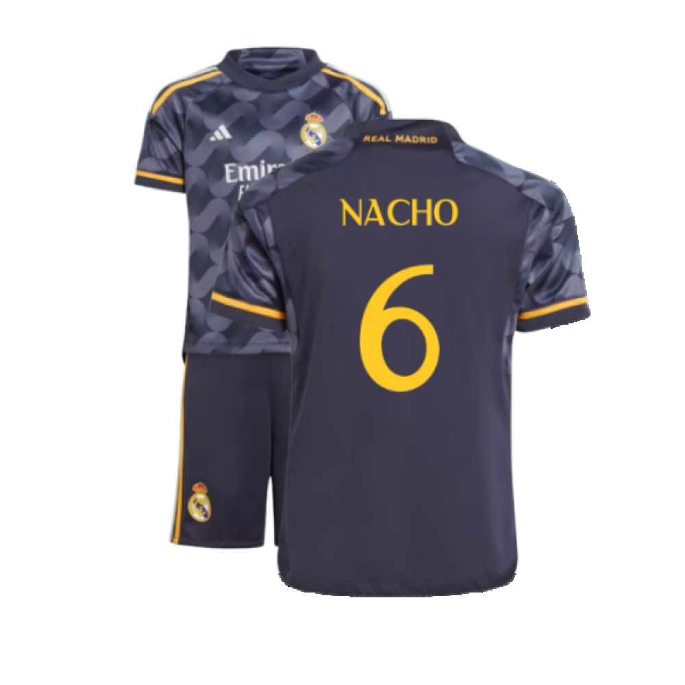 2023-2024 Real Madrid Away Mini Kit (Nacho 6)