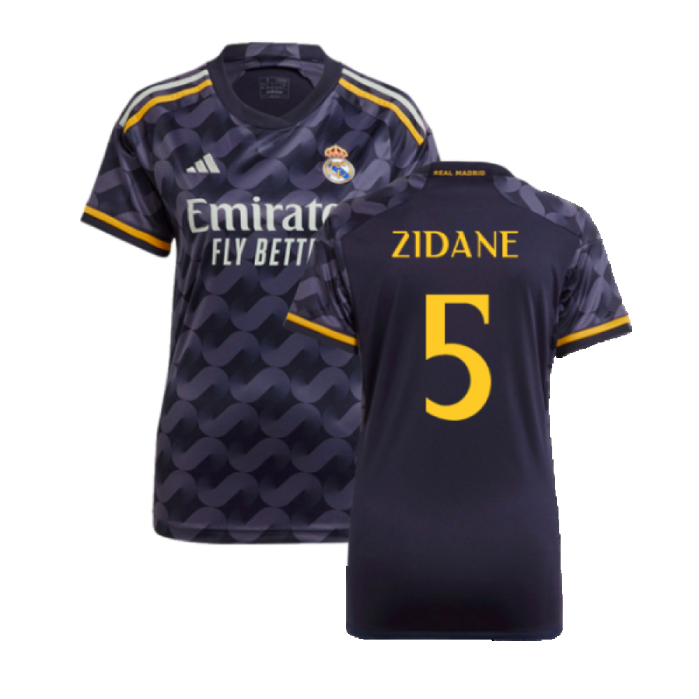 2023-2024 Real Madrid Away Shirt (Ladies) (Zidane 5)