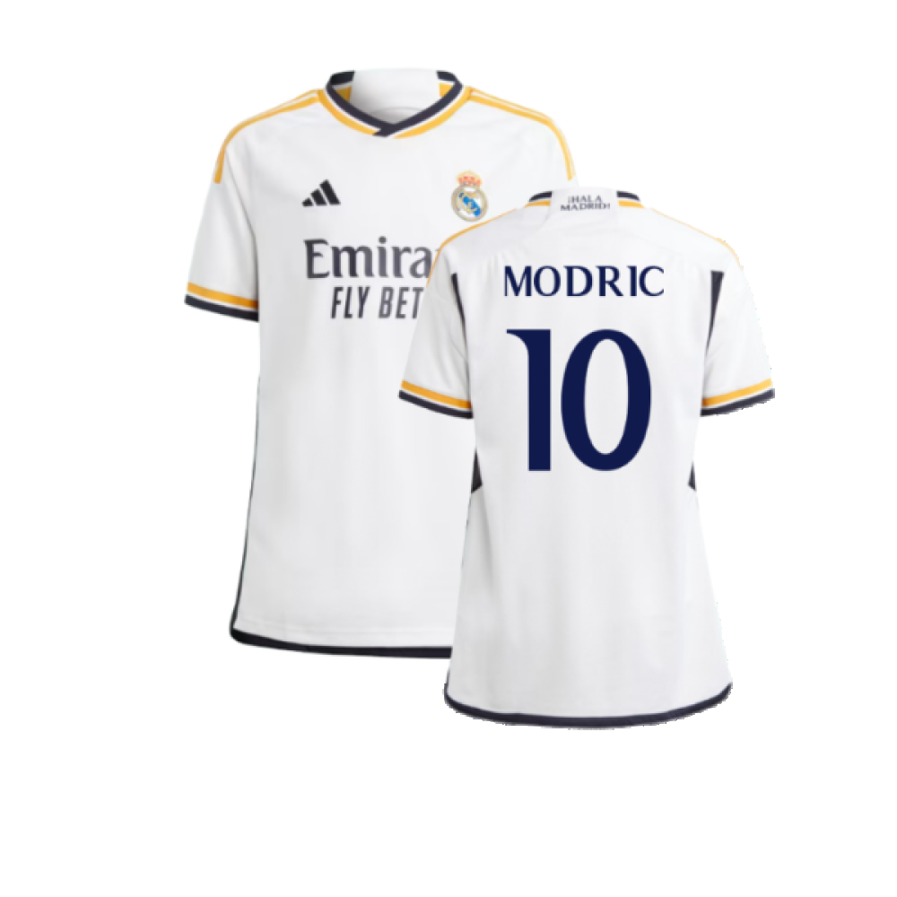 2023-2024 Real Madrid Home Shirt (Kids) (Modric 10)