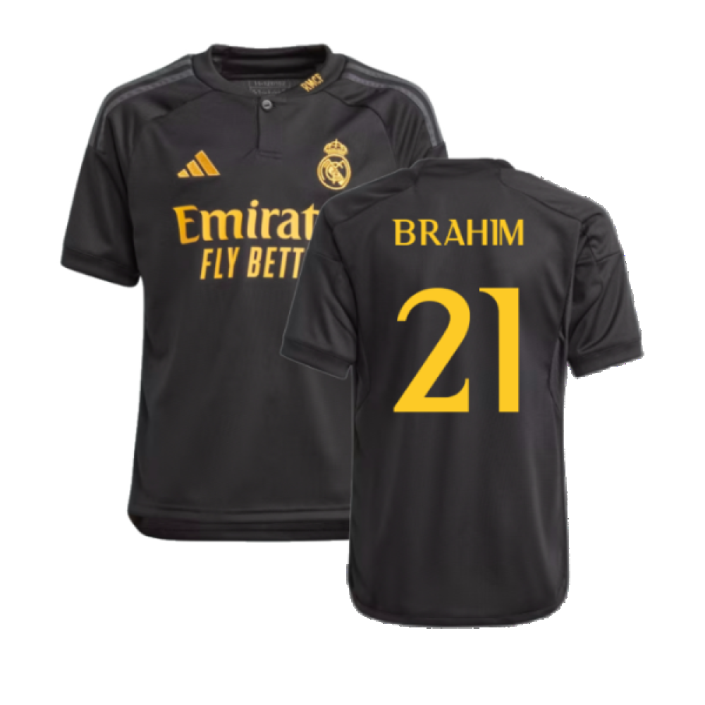 2023-2024 Real Madrid Third Shirt (Kids) (Brahim 21)