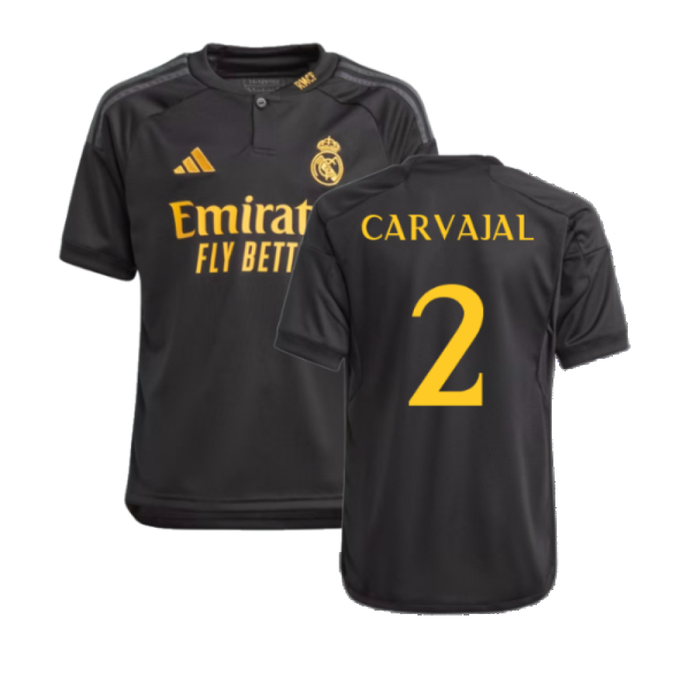 2023-2024 Real Madrid Third Shirt (Kids) (Carvajal 2)