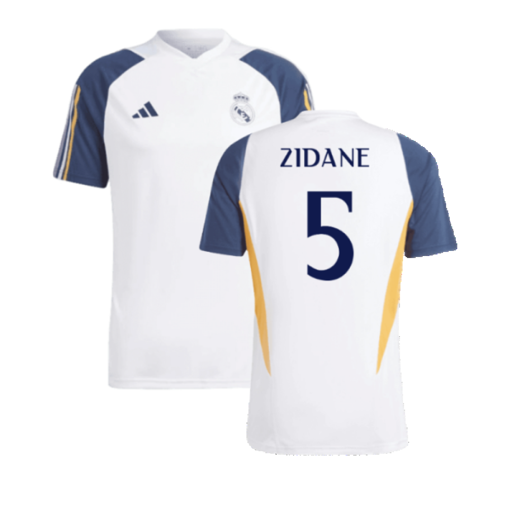 2023-2024 Real Madrid Training Shirt (White) (Zidane 5)