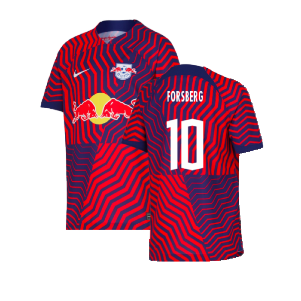 2023-2024 Red Bull Leipzig Away Shirt (Kids) (Forsberg 10)