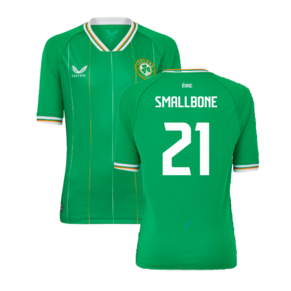 2023-2024 Republic of Ireland Home Shirt (Kids) (Smallbone 21)