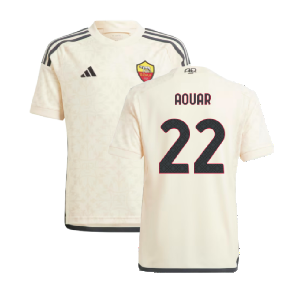 2023-2024 Roma Away Shirt (Kids) (AOUAR 22)