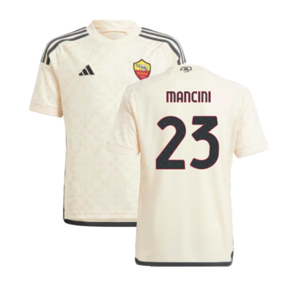 2023-2024 Roma Away Shirt (Kids) (MANCINI 23)