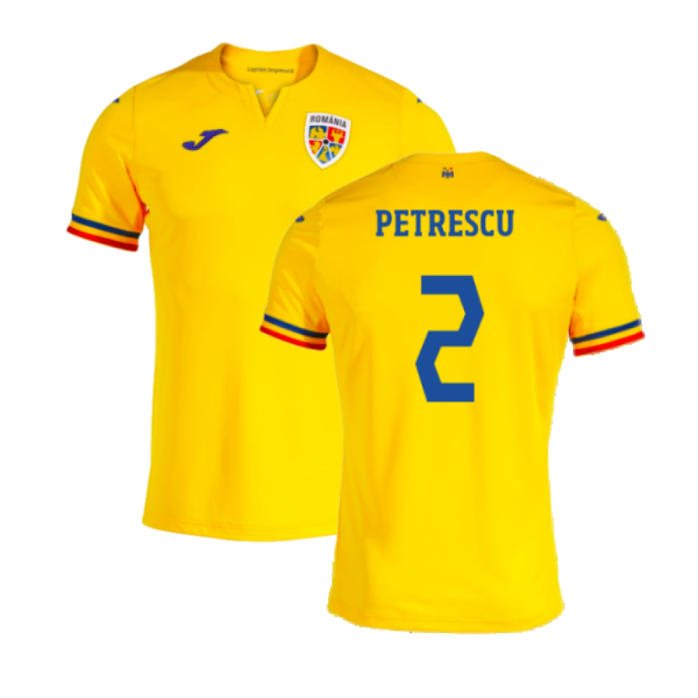 2023-2024 Romania Home Shirt (PETRESCU 2)