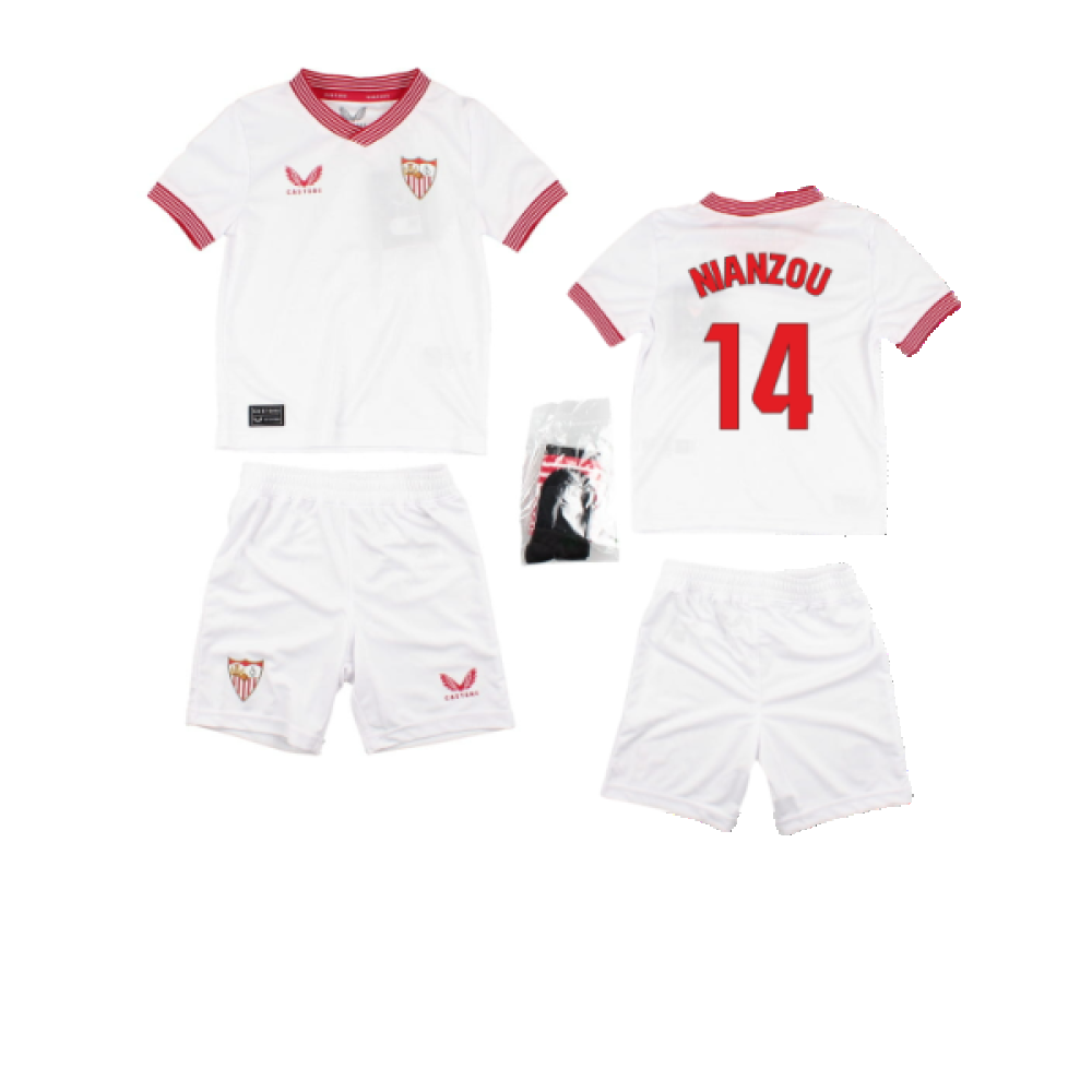 2023-2024 Sevilla Home Mini Kit (Nianzou 14)